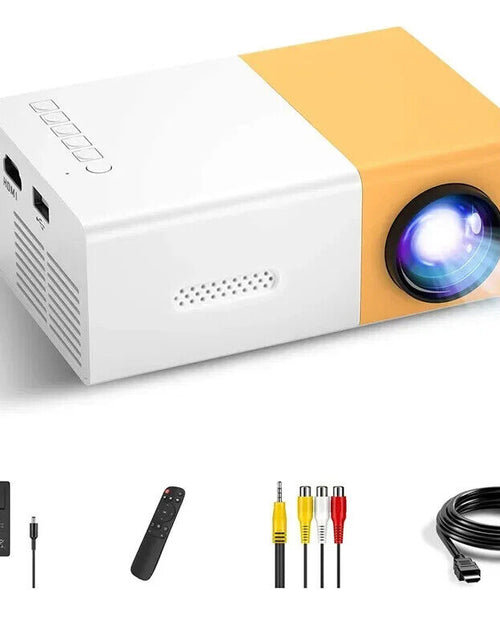 Load image into Gallery viewer, LED Mini Projector Portable 1080P Home Theater Cinema Projector HDMI USB TV
